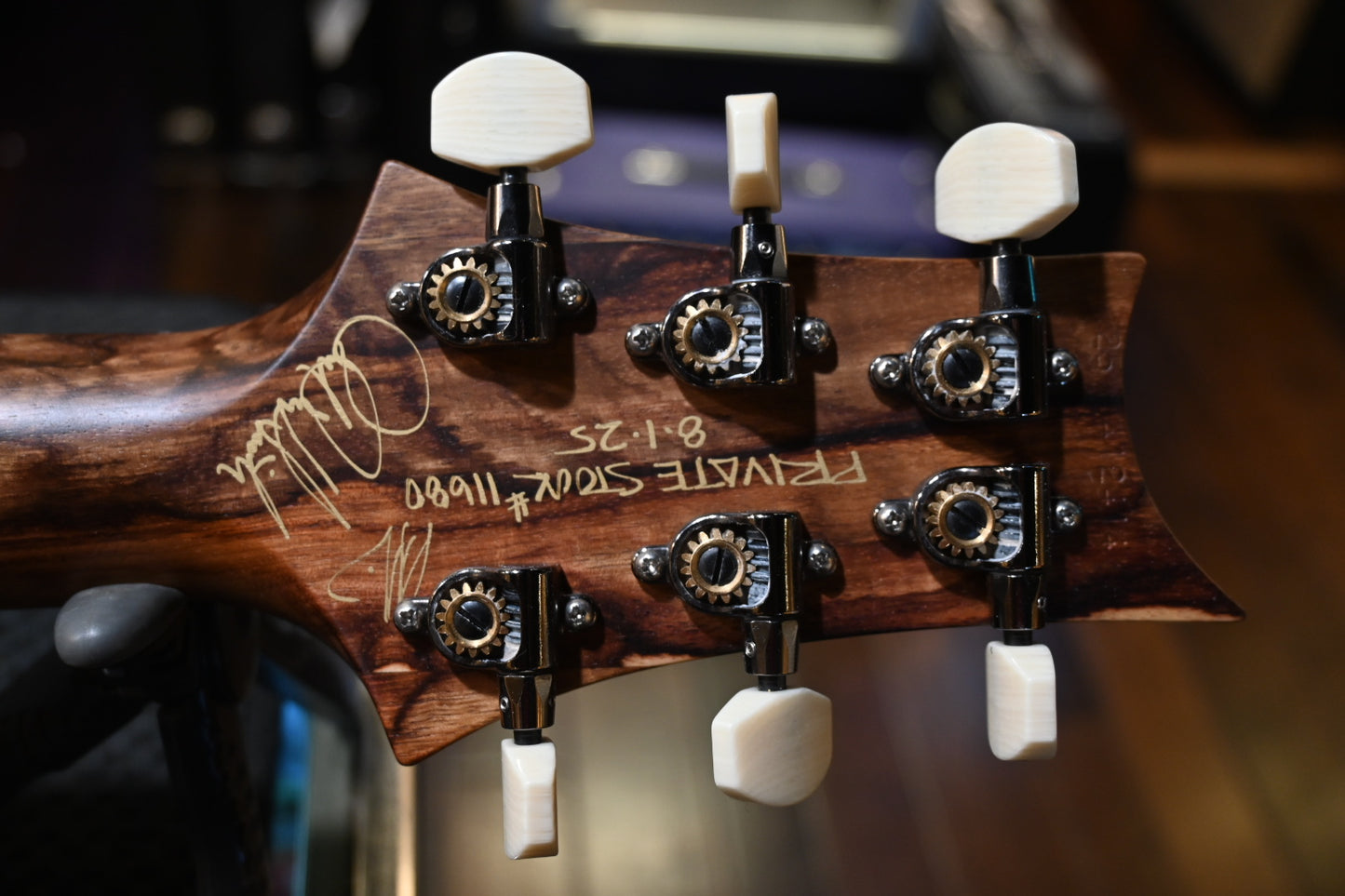PRS Private Stock DGT Spalted Maple - Natural Guitar #11680