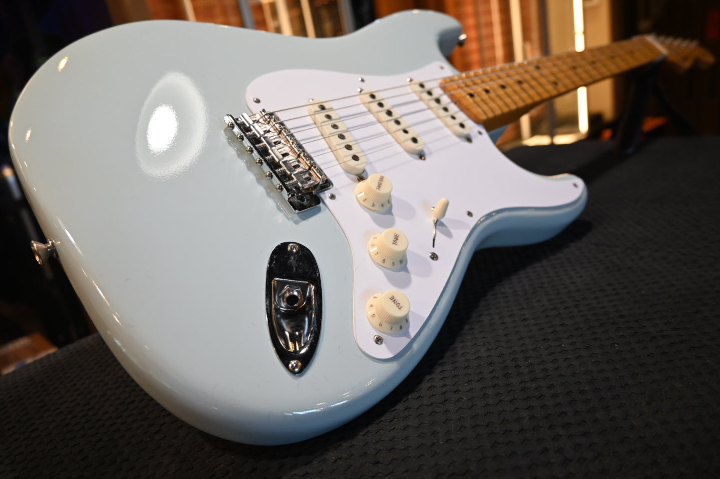 Fender Custom Shop 1957 Stratocaster Time Capsule Finish - Aged Sonic Blue Guitar #4757