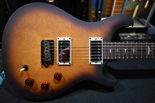 PRS SE “Exotic” DGT Laurel Burl Limited Edition - McCarty Tobacco Burst Guitar #8785 - Danville Music