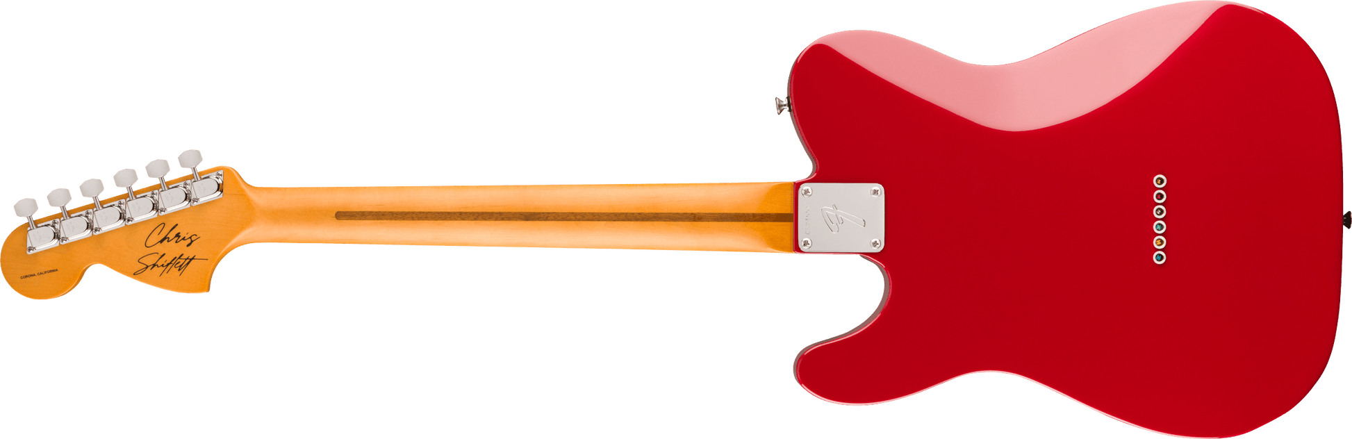 Fender Chris Shiflett Cleaver Telecaster Deluxe - Dakota Red Guitar - Danville Music