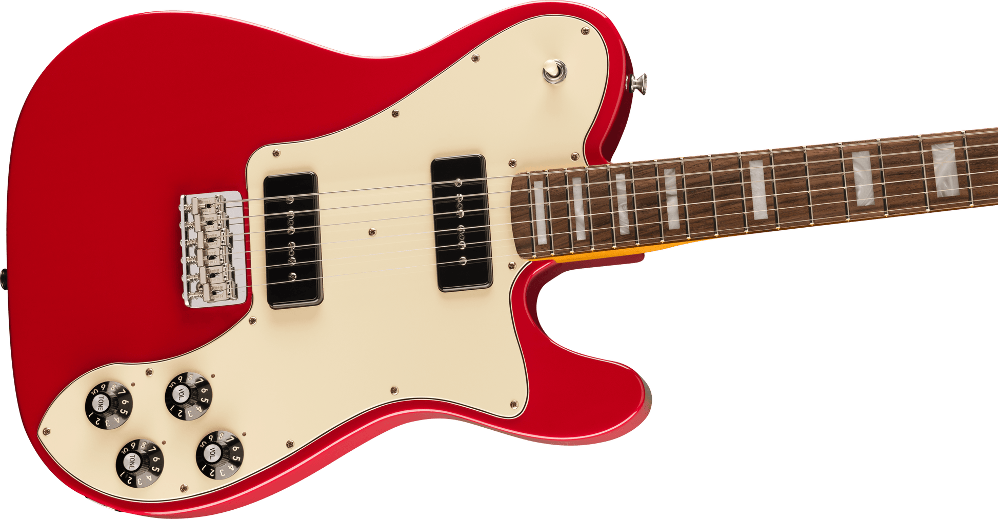 Fender Chris Shiflett Cleaver Telecaster Deluxe - Dakota Red Guitar - Danville Music