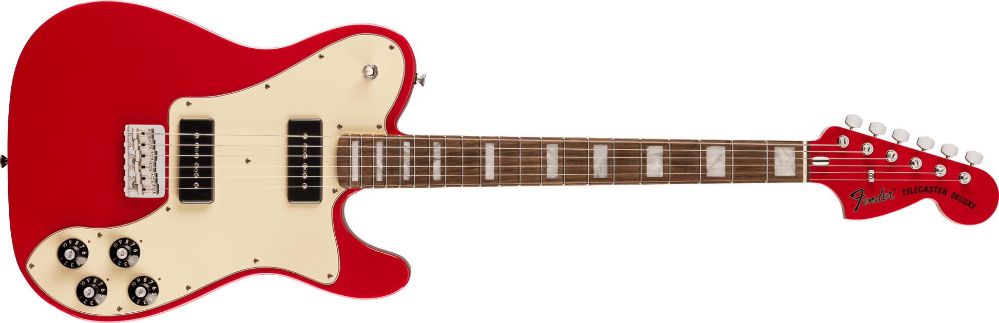 Fender Chris Shiflett Cleaver Telecaster Deluxe - Dakota Red Guitar - Danville Music