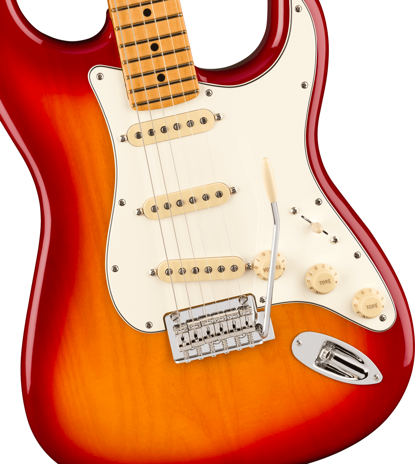 Fender Player II Stratocaster Maple - Aged Cherry Burst Guitar - Danville Music
