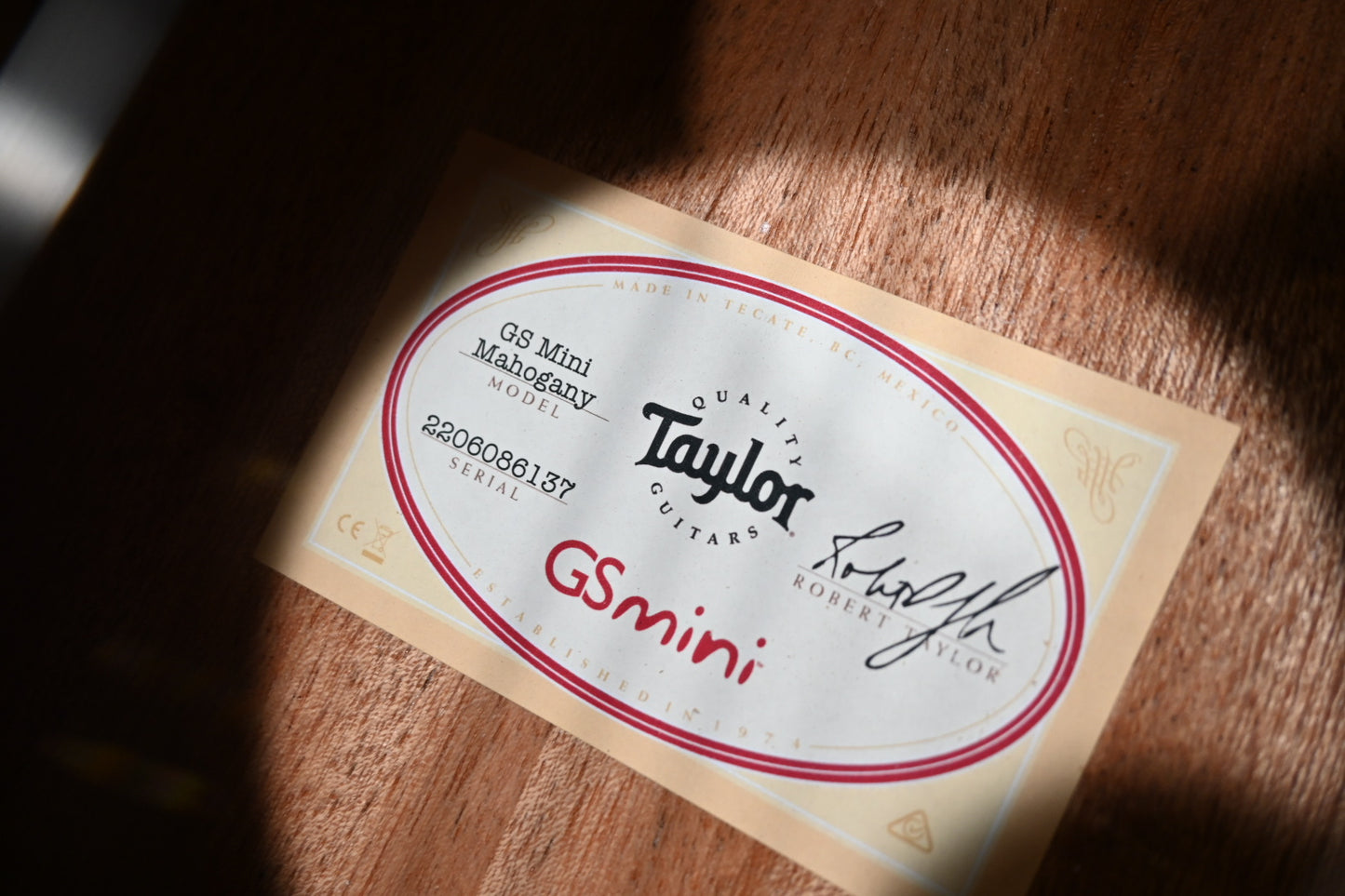 Taylor GS Mini Mahogany Guitar #6137