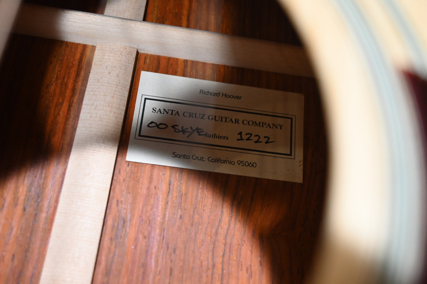 Santa Cruz OO-Skye 2024 Guitar #1222 - Danville Music