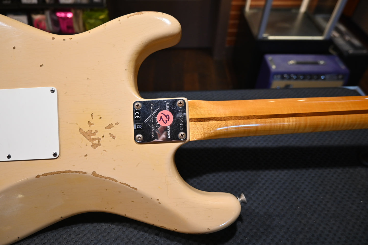 Fender Custom Shop Fat ‘50s Stratocaster Relic LTD 2017 - Aged Desert Sand Guitar #0453