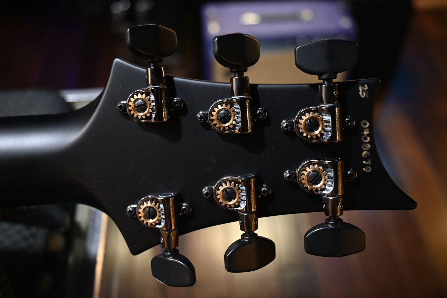 PRS 40th Anniversary Custom 24 Satin Limited Edition - Cobalt Smokeburst Guitar #8679 - Danville Music