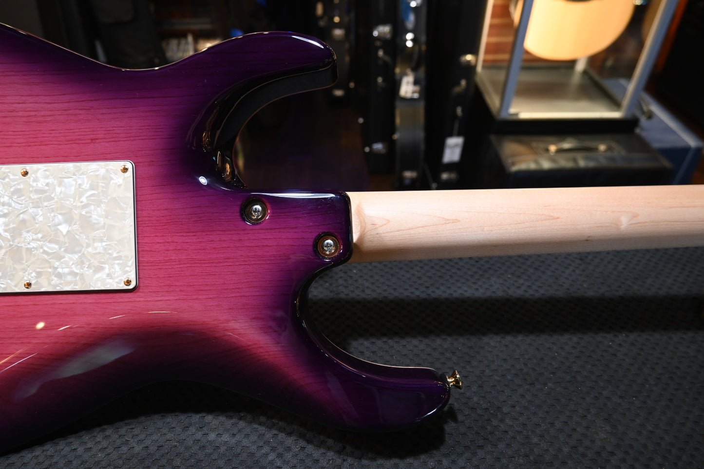 Tom Anderson Guardian Angel - Natural Pink to Purple Burst Guitar #624P