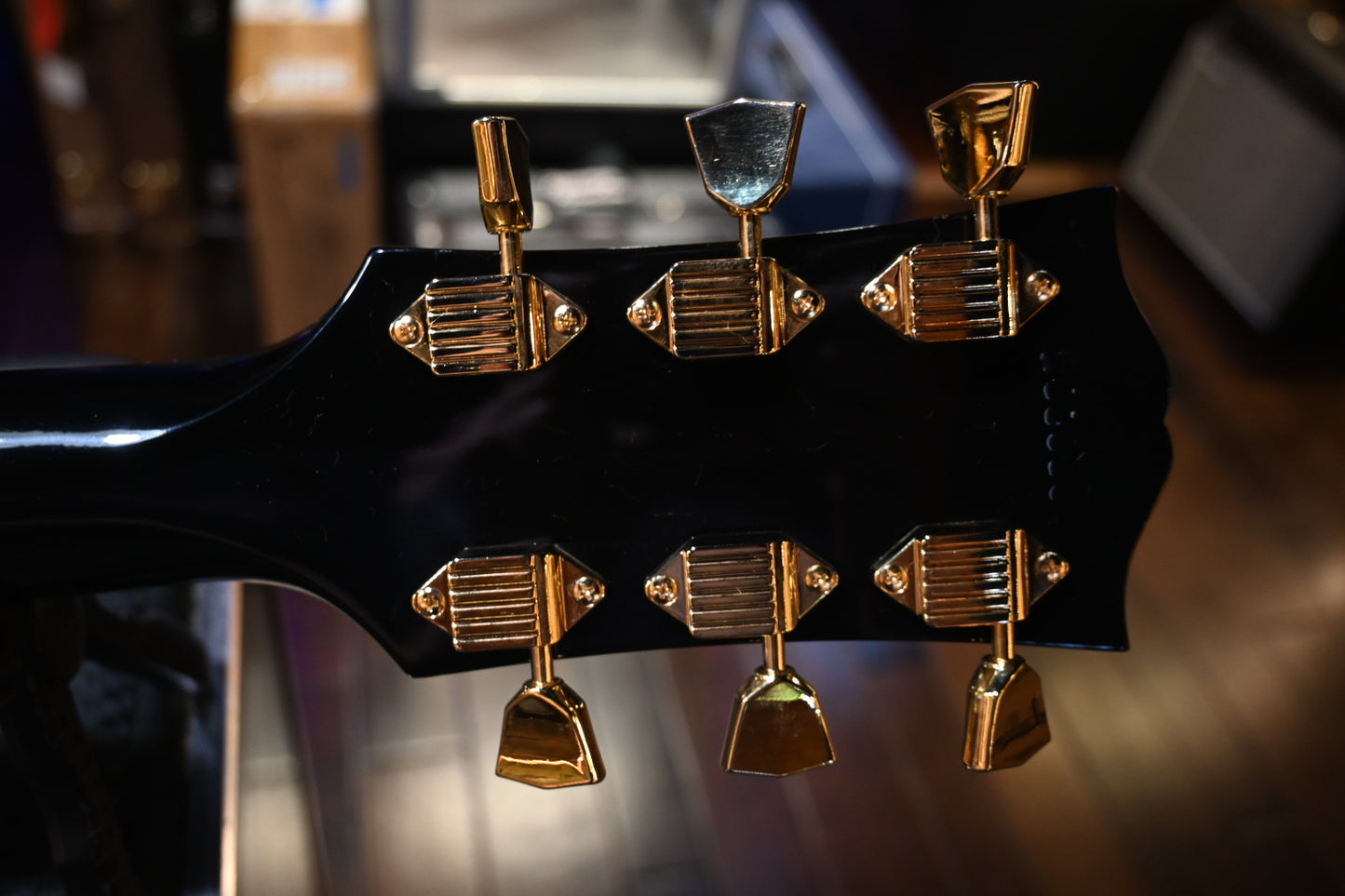 Gibson Custom Shop 1968 Les Paul Custom Reissue Gloss - Ebony Guitar #0068 - Danville Music