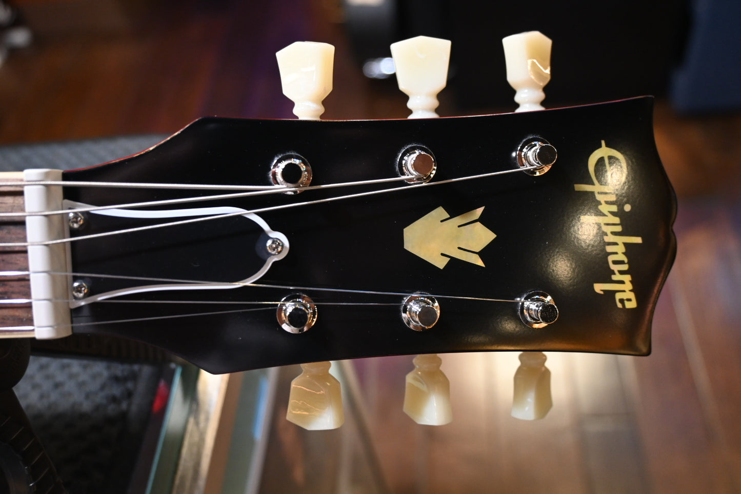 Epiphone Inspired by Gibson Custom 1962 ES-335 Reissue - Sixties Cherry Guitar #0658