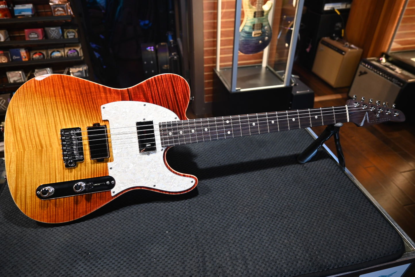 Tom Anderson Top T Classic - Fire WakeSurf Guitar #23NA - Danville Music