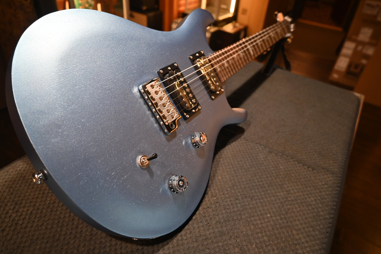 PRS SE CE 24 Standard - Ice Blue Metallic Guitar #5352 - Danville Music