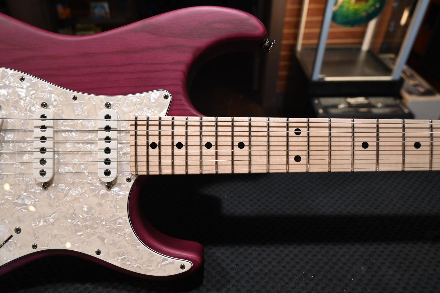 Tom Anderson Classic - Satin Translucent Plum Guitar #324N - Danville Music