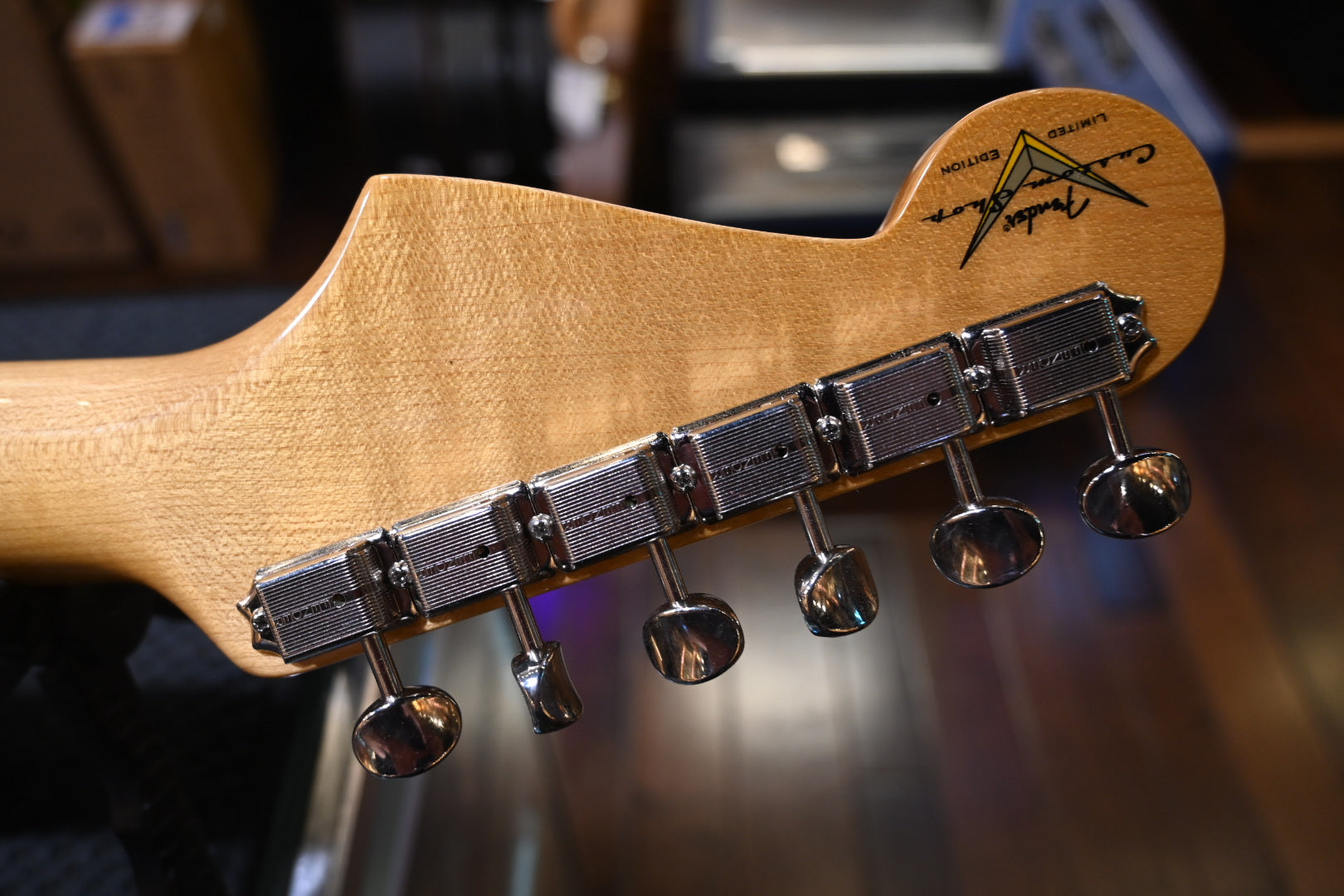 Fender Custom Shop LTD 70th Anniversary 1954 Stratocaster NOS - Wide Fade 2-Color Sunburst Guitar #5506 - Danville Music