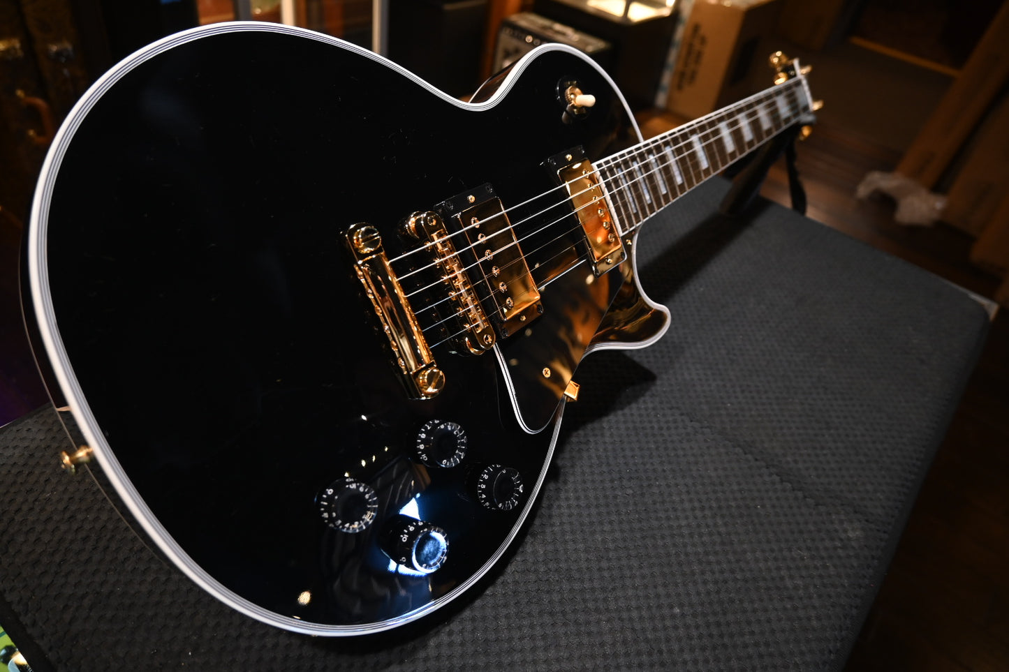 Gibson Custom Shop Les Paul Custom - Ebony Guitar #1288 - Danville Music