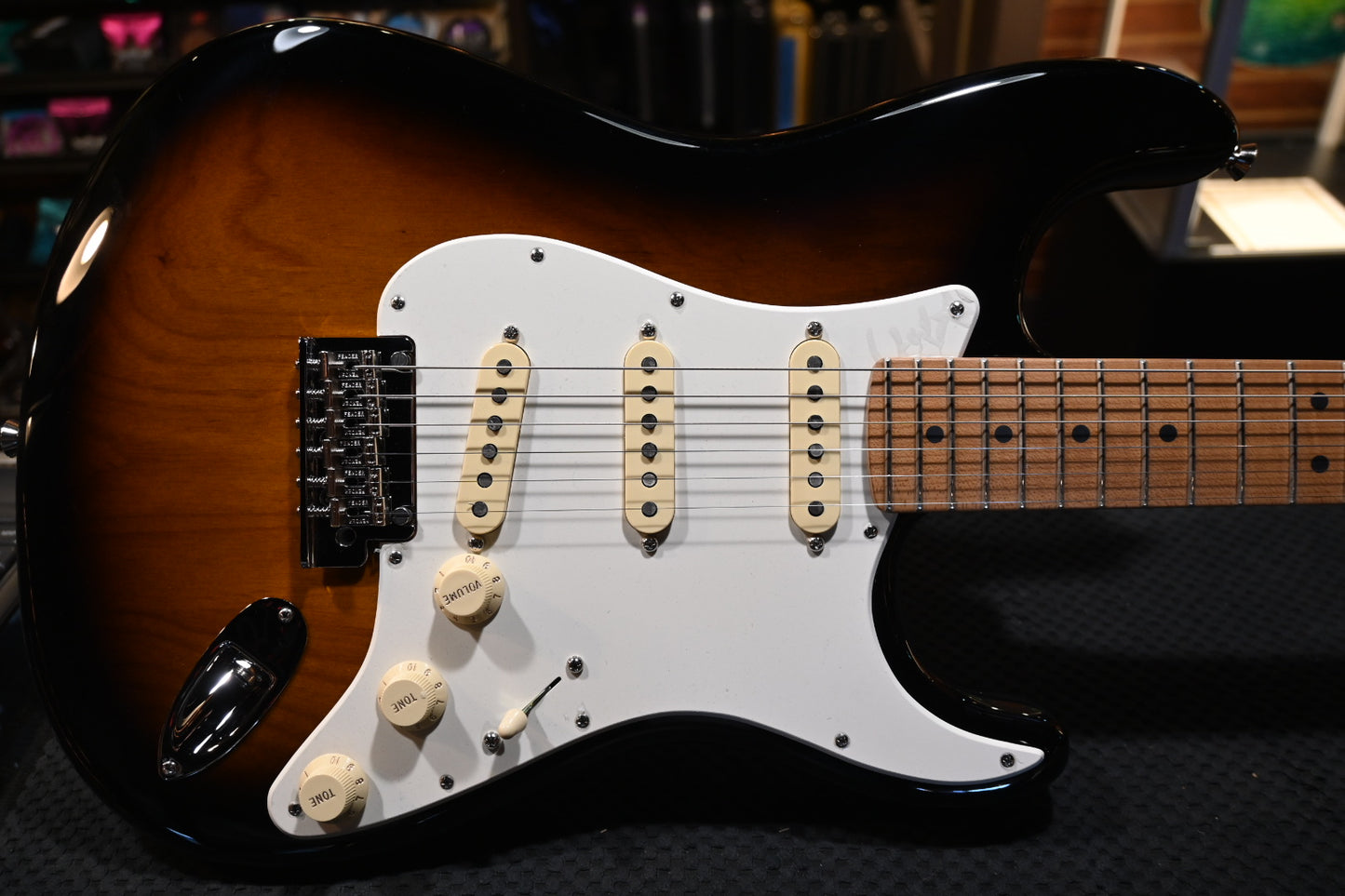 Fender Dealer Exclusive American Professional II Stratocaster Roasted Maple Neck Custom Shop Pickups - 2-Color Sunburst Guitar #3469 - Danville Music