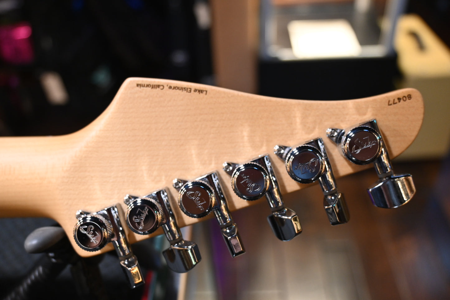 Suhr Classic S Maple SSS - Olympic White Guitar #0477 - Danville Music