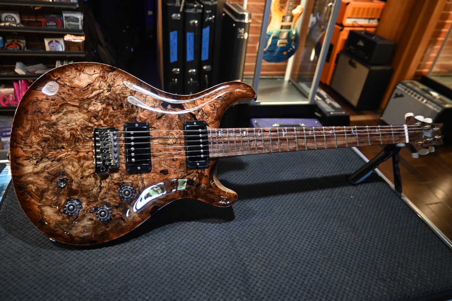 PRS Private Stock DGT Spalted Maple - Natural Guitar #11680