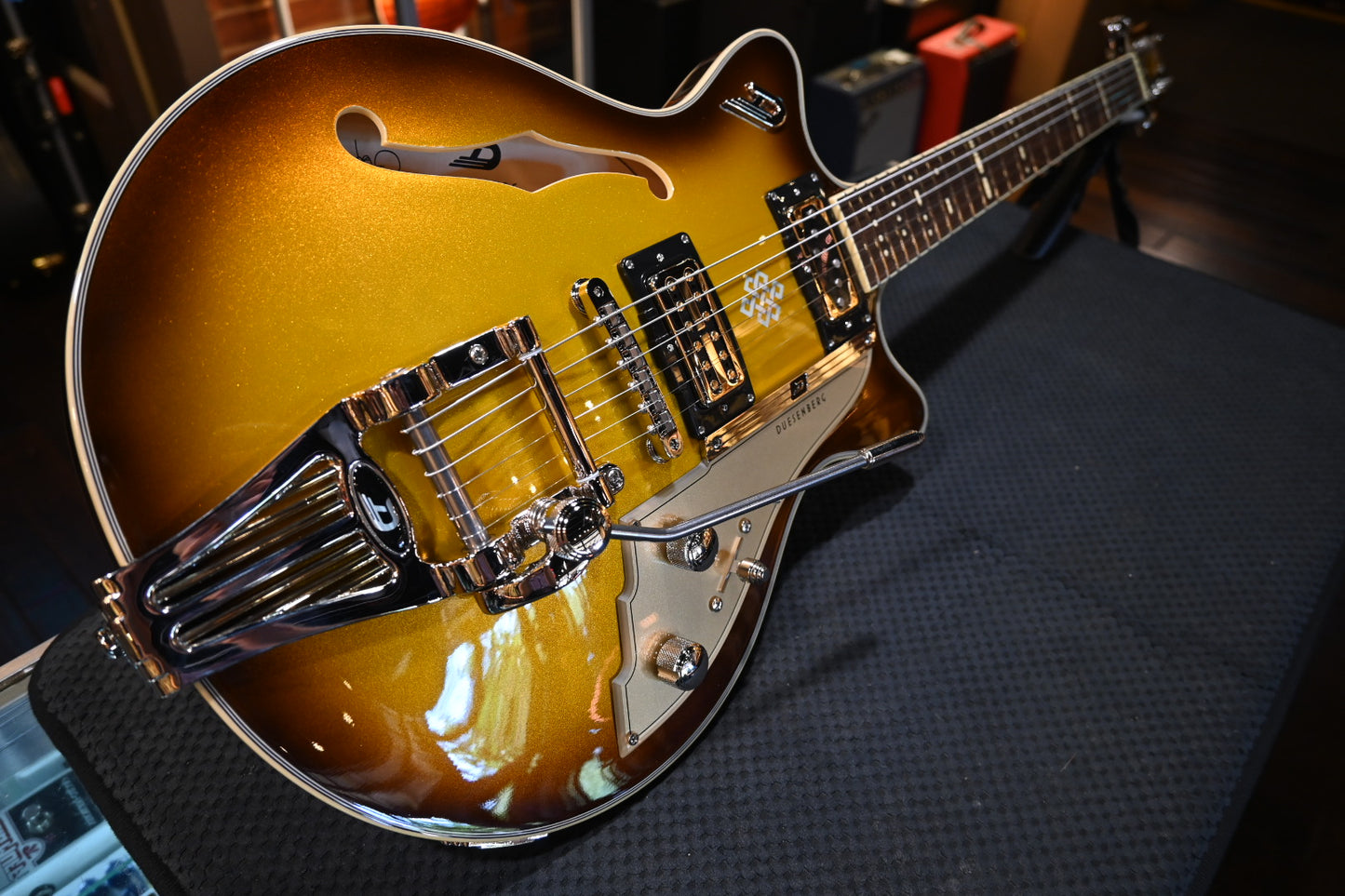 Duesenberg Alliance Series Joe Walsh Signature - Gold Burst Guitar #2433 - Danville Music