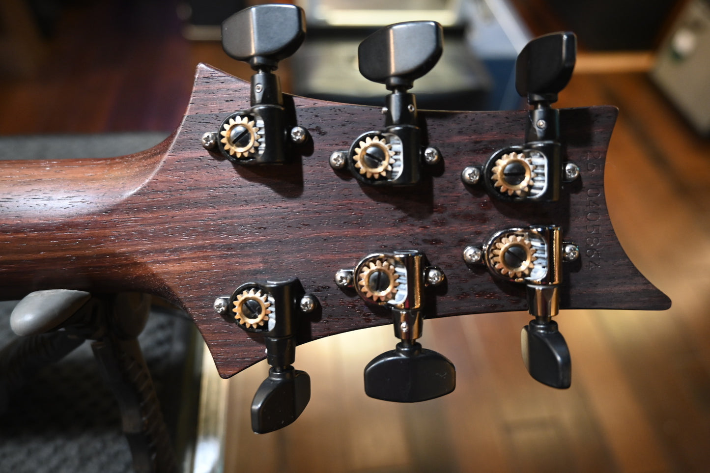 PRS Wood Library Special Semi-Hollow Danville Music 35th Anniversary Artist Top - Beach Fade Guitar #5864 - Danville Music