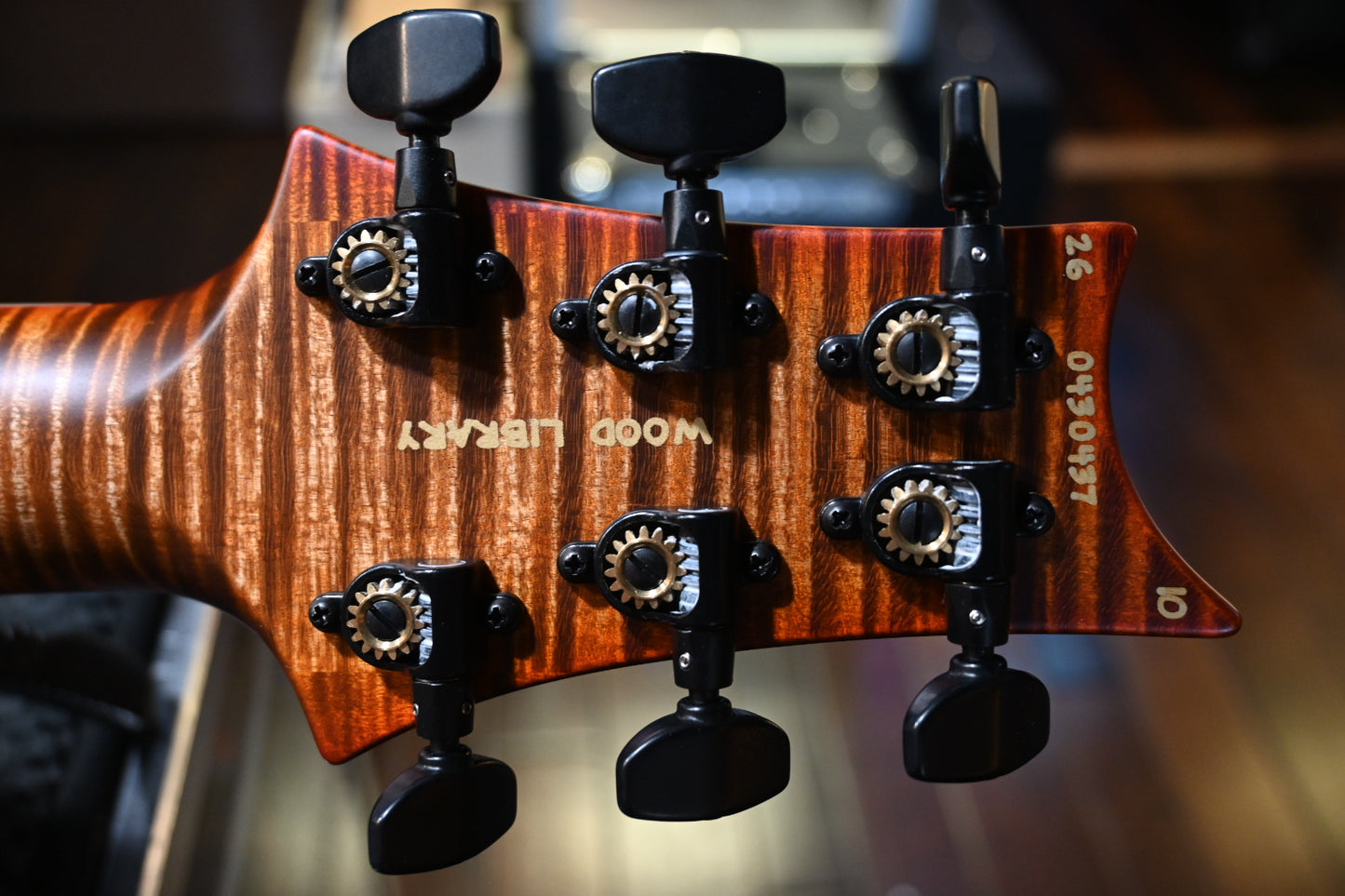 PRS Wood Library Holcomb 10-Top - Autumn Sky Satin Guitar #0437
