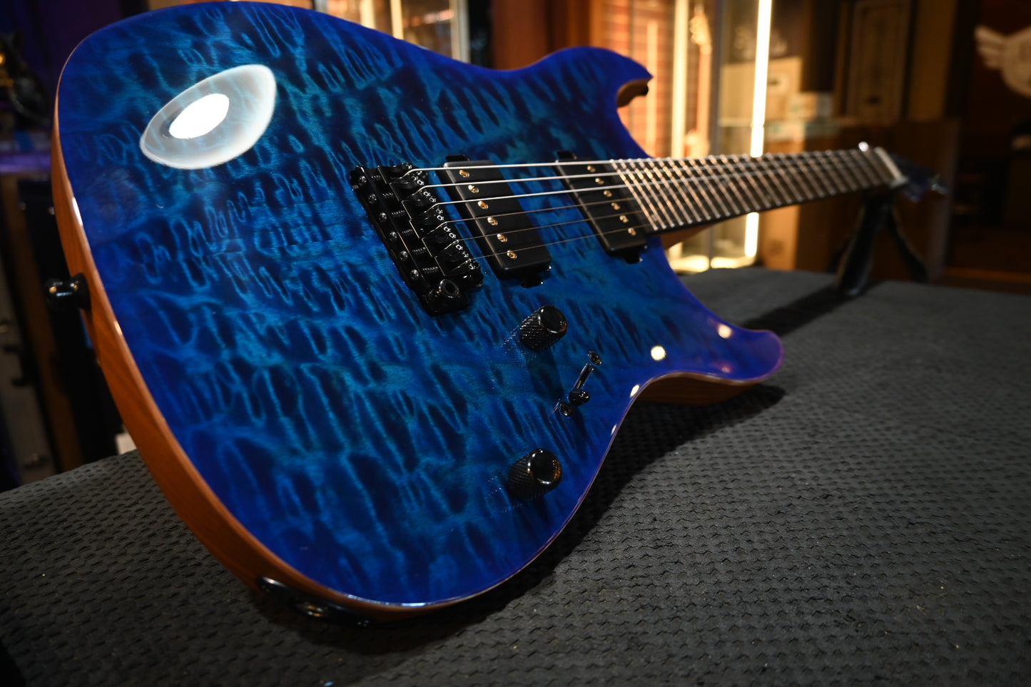 Mayones Aquila Elite S 6 - Infinite Blue Guitar #5603 - Danville Music