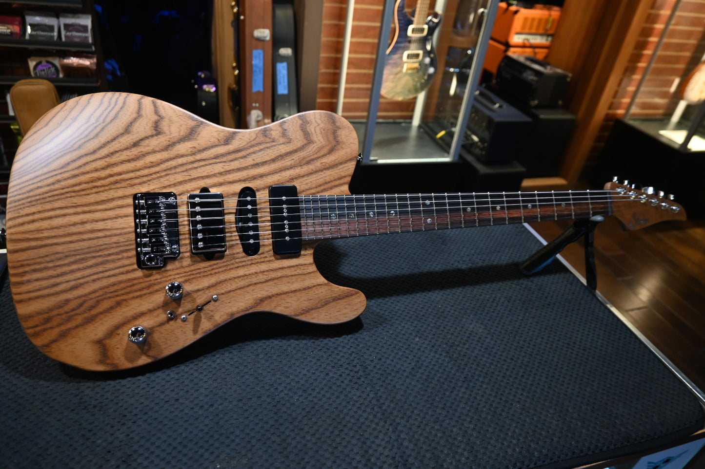 Suhr Custom Modern T Roasted Swamp Ash - Natural Guitar #8691 - Danville Music