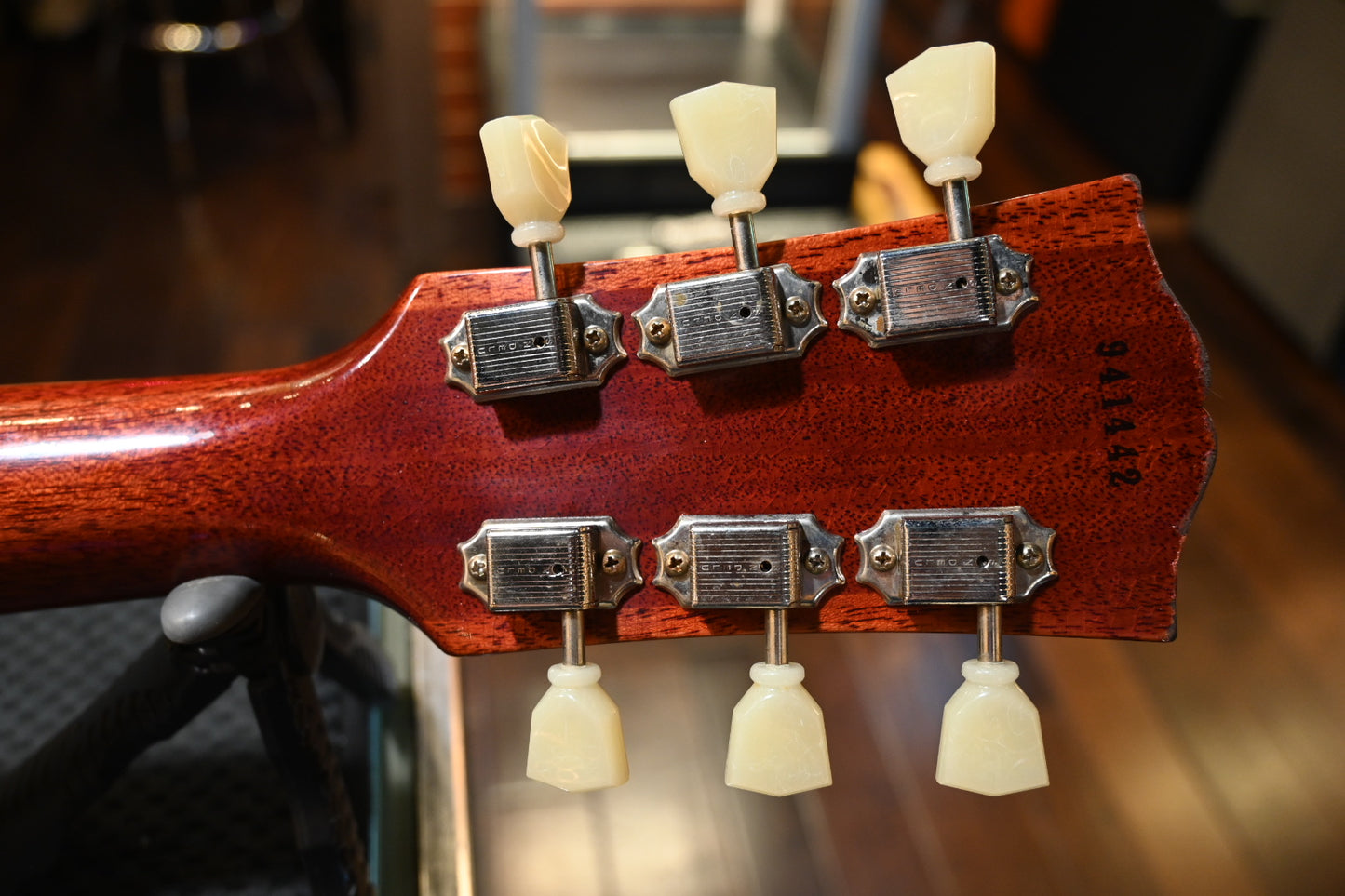 Gibson Custom Shop 1959 Les Paul Standard Reissue Murphy Lab Light Aged - Cherry Teaburst Guitar #1442 - Danville Music