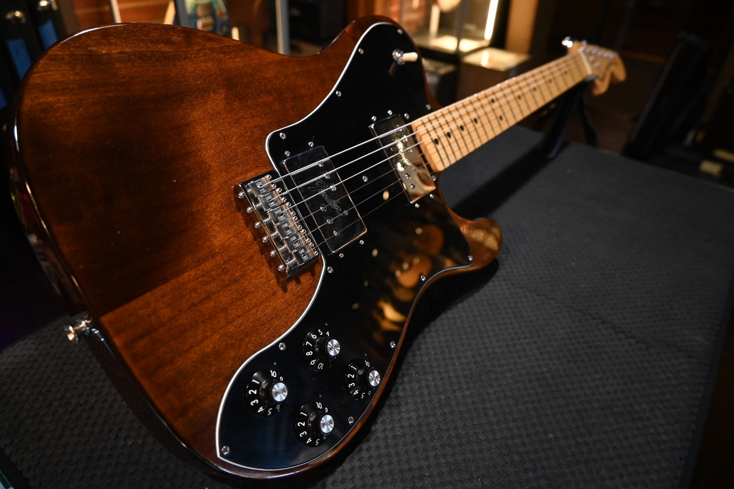 Fender Custom Shop 1972 Telecaster Deluxe 2022 - Aged Walnut Guitar #0292 - Danville Music