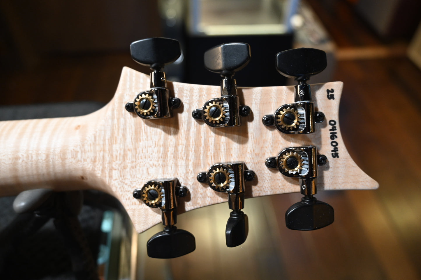 PRS Wood Library Special Semi-Hollo Danville Music 35th Anniversary Artist Top - Sandstorm Fade Guitar #6045 - Danville Music