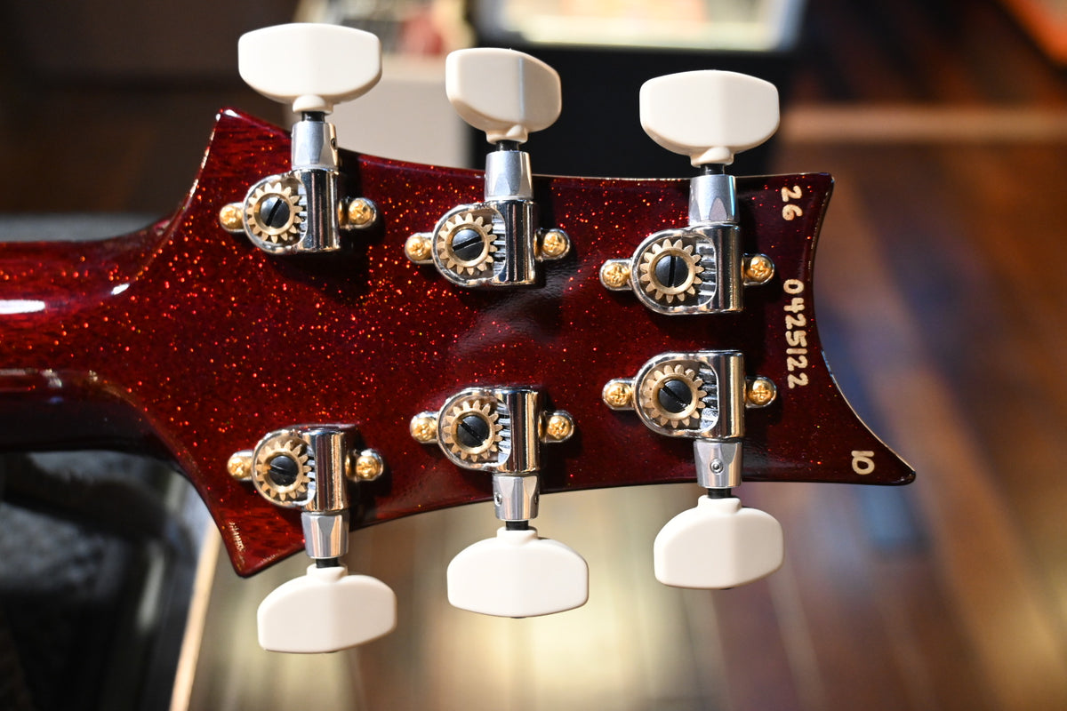 PRS McCarty 10-Top - Crimson Sparkle Guitar #5122