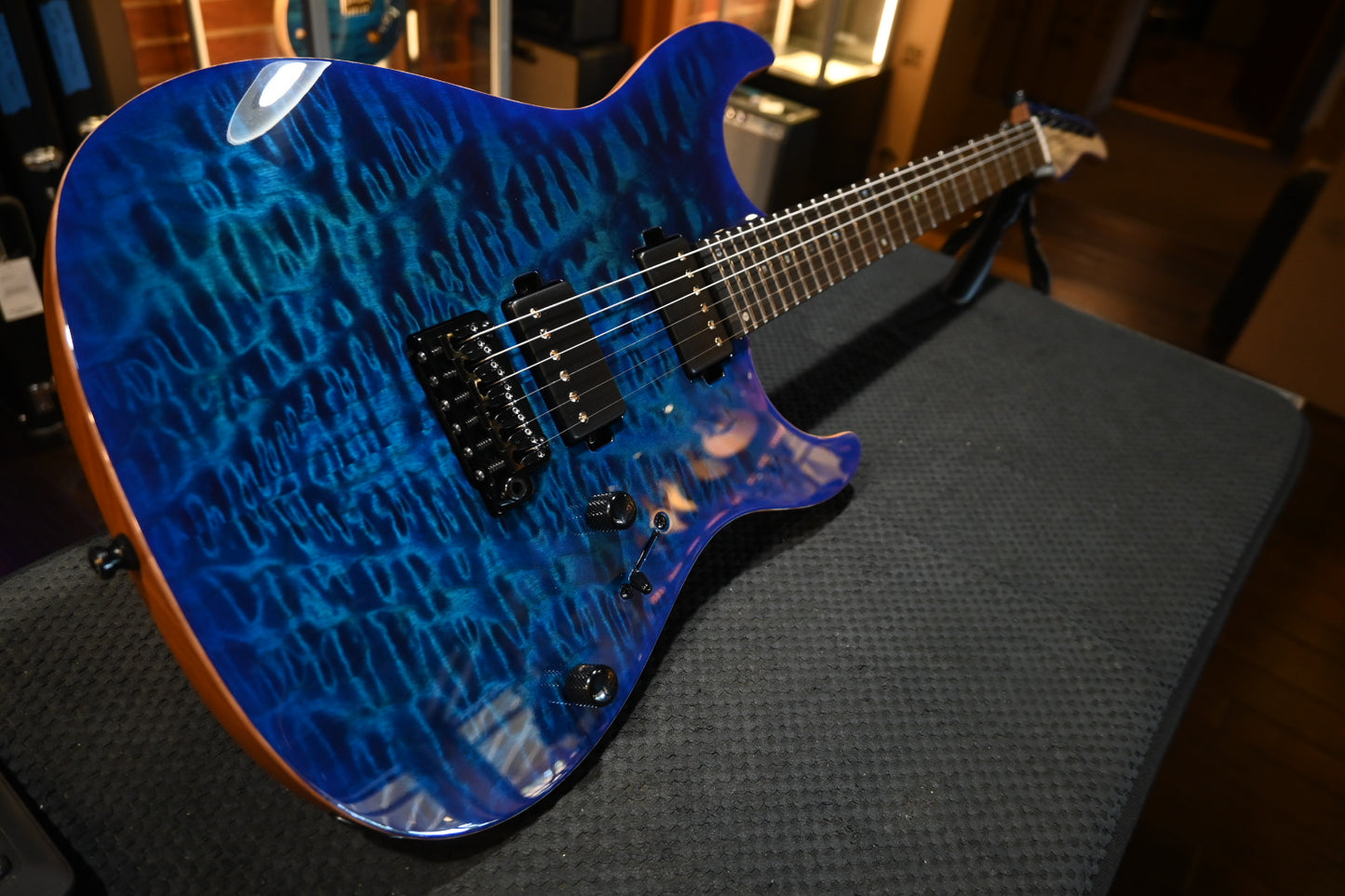 Mayones Aquila Elite S 6 - Infinite Blue Guitar #5603 - Danville Music