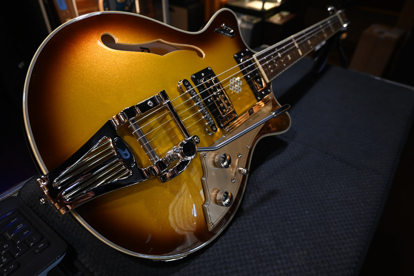 Duesenberg Alliance Series Joe Walsh Signature - Gold Burst Guitar #2140