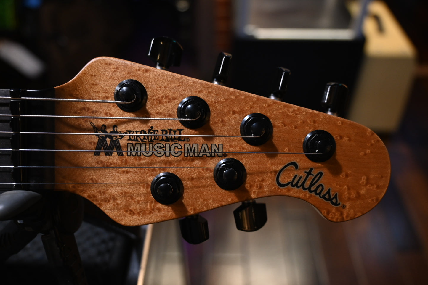 Music Man Jason Richardson Cutlass HT - Kokiri Forest Guitar #0933 - Danville Music