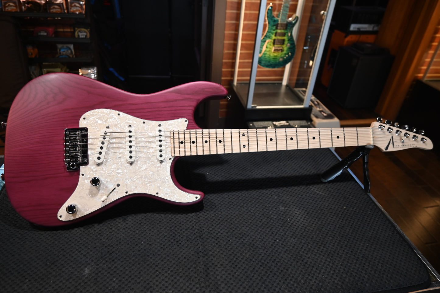 Tom Anderson Classic - Satin Translucent Plum Guitar #324N - Danville Music