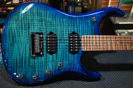 Music Man JP15 - Cerulean Blue Guitar #5839 USED - Danville Music