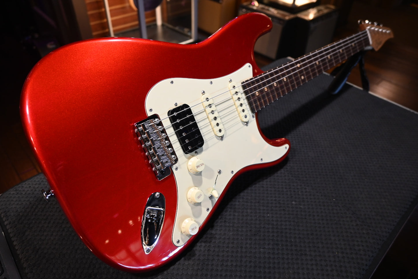 Suhr Classic S Vintage LE - Candy Apple Red Guitar #1633 - Danville Music