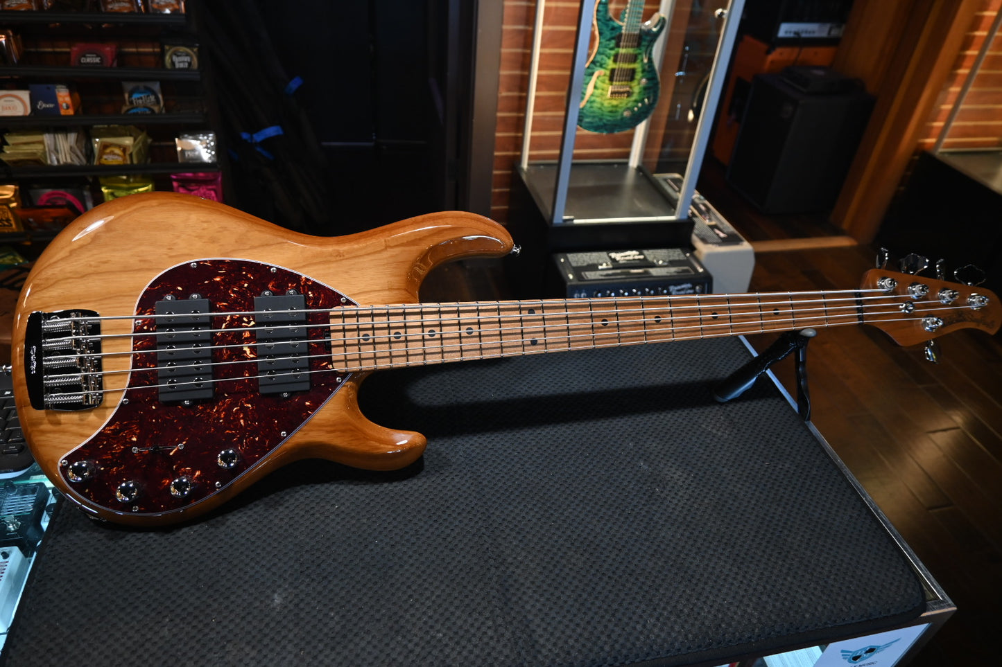 Music Man Stingrays Special 5 HH - Hot Honey Bass #2885 - Danville Music