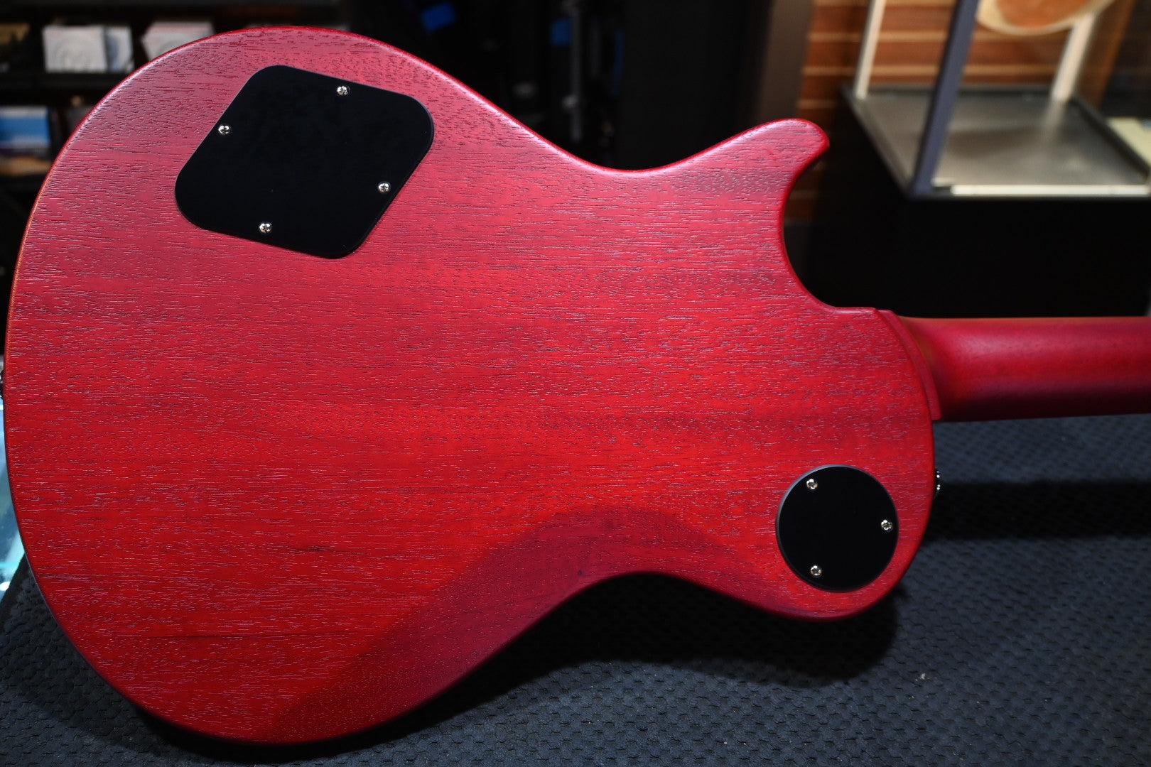 PRS Wood Library S2 McCarty SC 594 Single-Cut Quilt - Faded Gray Black Cherry Burst Guitar #8901 - Danville Music
