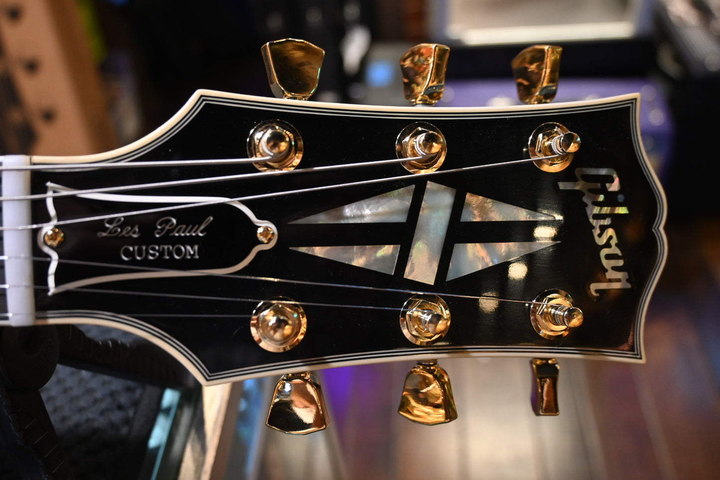 Gibson Custom Shop 1963 Les Paul SG Custom 3-Pickup Bigsby VOS “Hendrix” PSL - Pelham Blue Guitar #3063 - Danville Music
