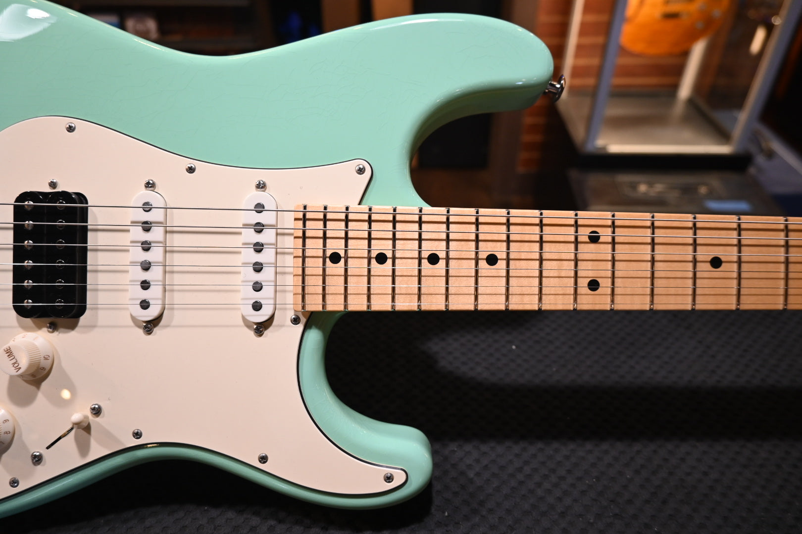 Suhr Classic S Antique HSS - Surf Green Guitar #0484 - Danville Music