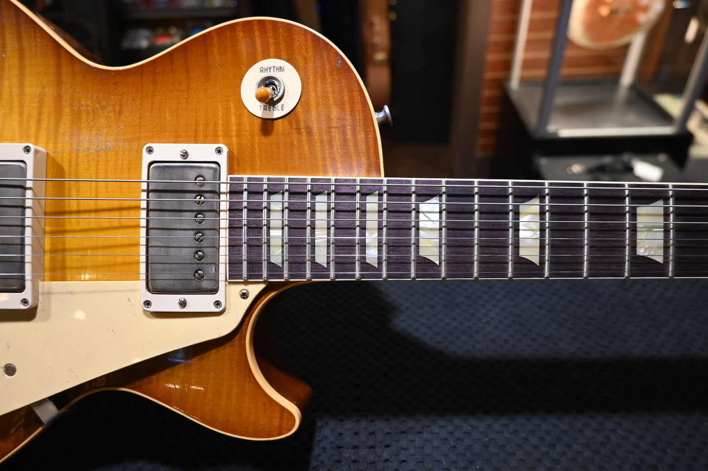 Gibson Custom Shop 1959 Les Paul Standard Reissue Murphy Lab Heavy Aged - Golden Poppy Burst Guitar #3877