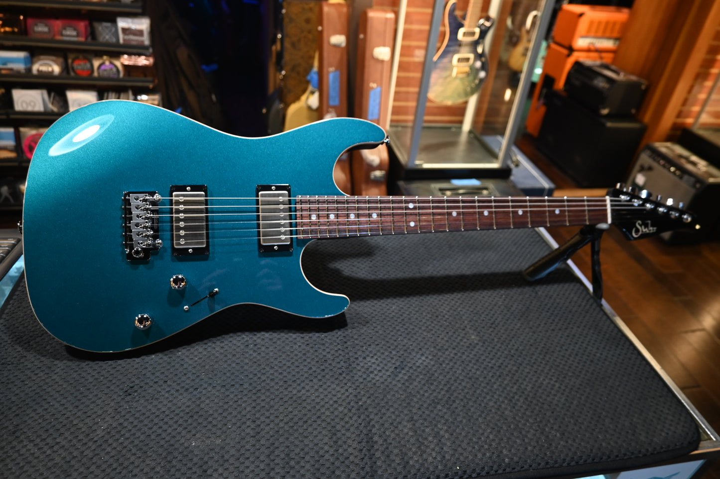 Suhr Pete Thorn Signature Series Standard HH - Ocean Turquoise Guitar #5023