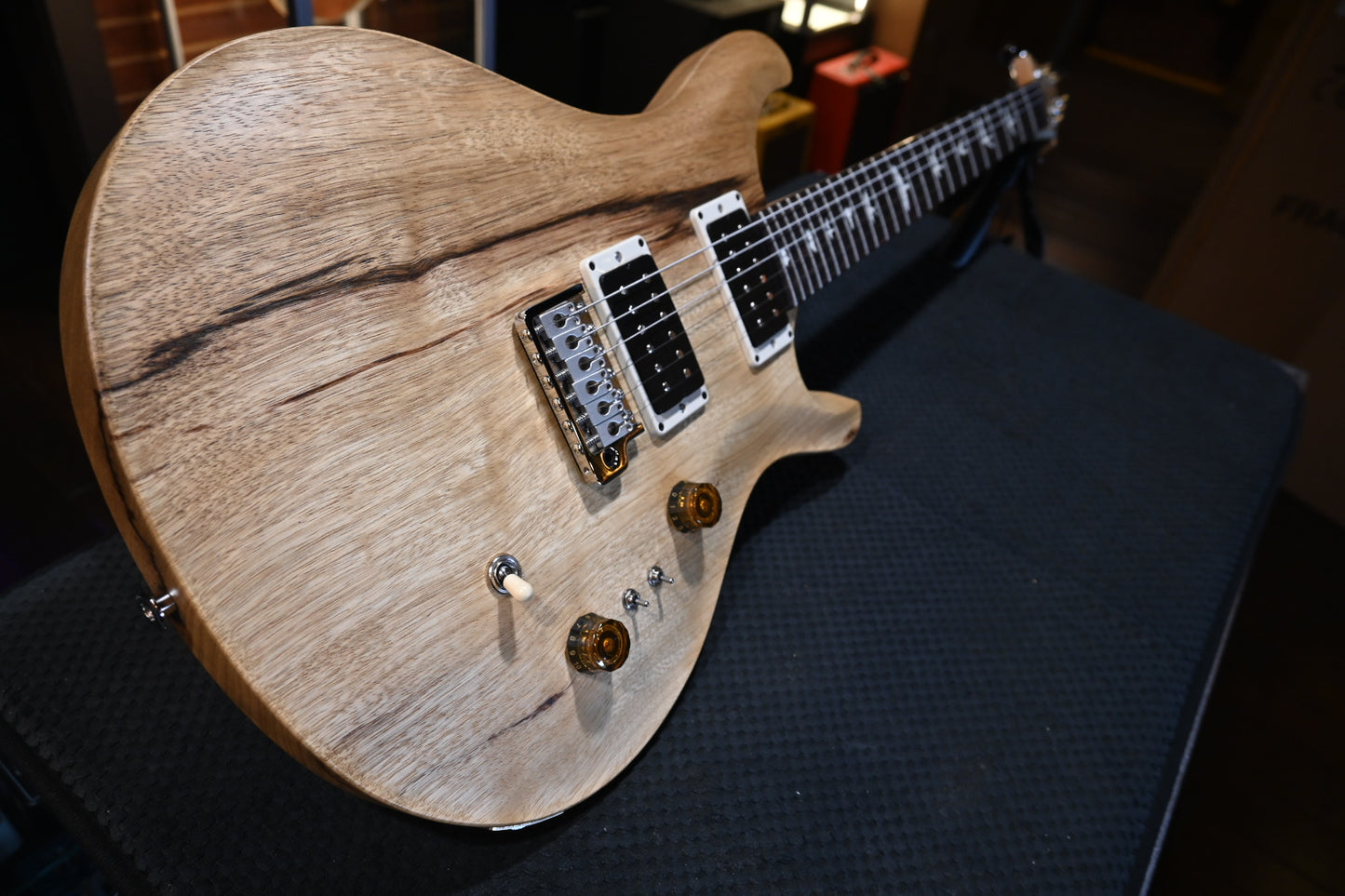 PRS CE 24-08 Limited Edition Black Limba - Natural Satin Guitar #9025