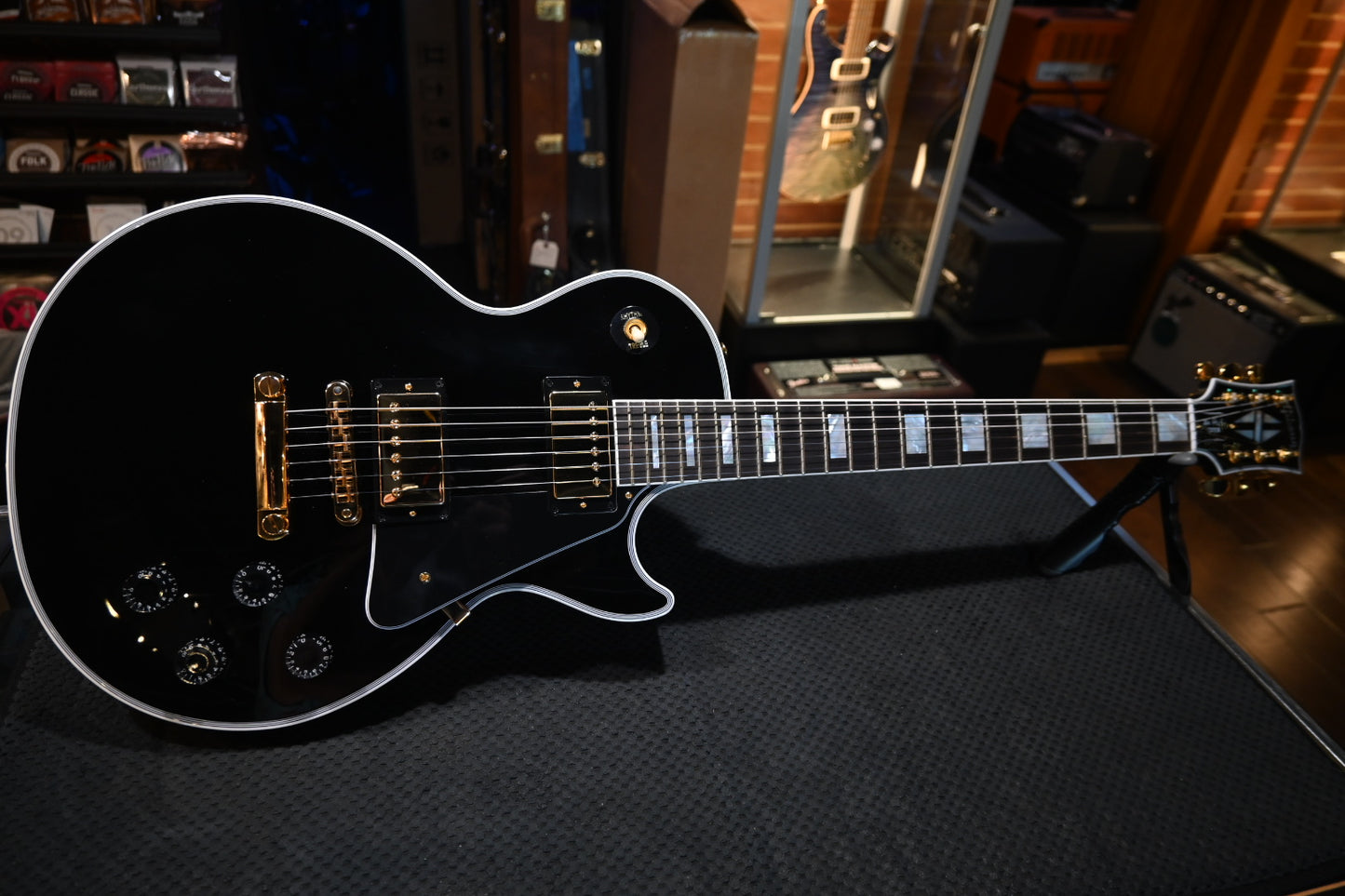 Gibson Custom Shop Les Paul Custom 2024 - Ebony Guitar #2988