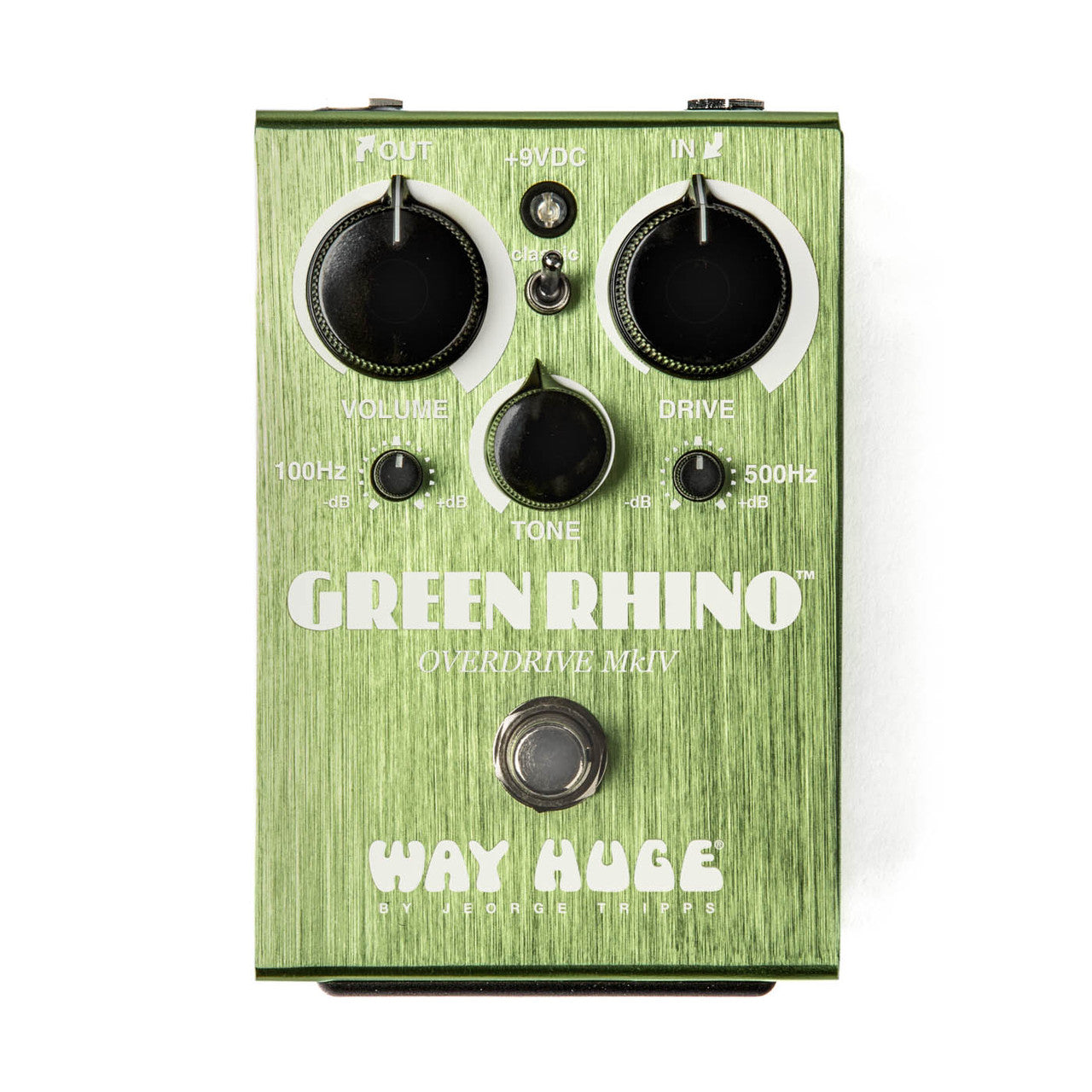 amp like overdrive pedal Way Huge Green Rhino MkIV Overdrive Effect Pedal