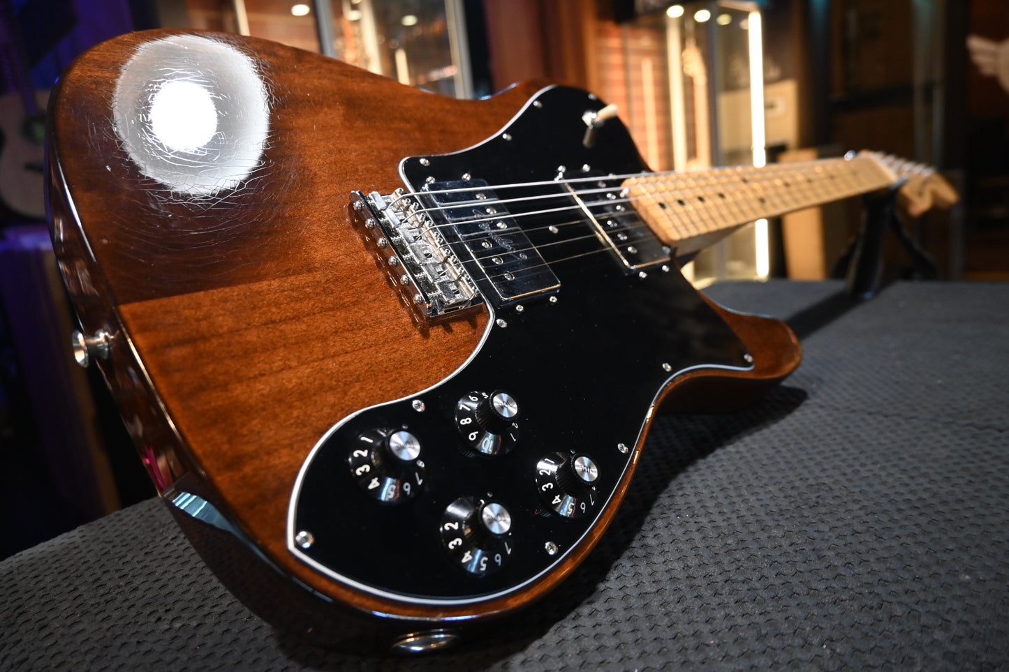Fender Custom Shop 1972 Telecaster Deluxe 2022 - Aged Walnut Guitar #0292 - Danville Music
