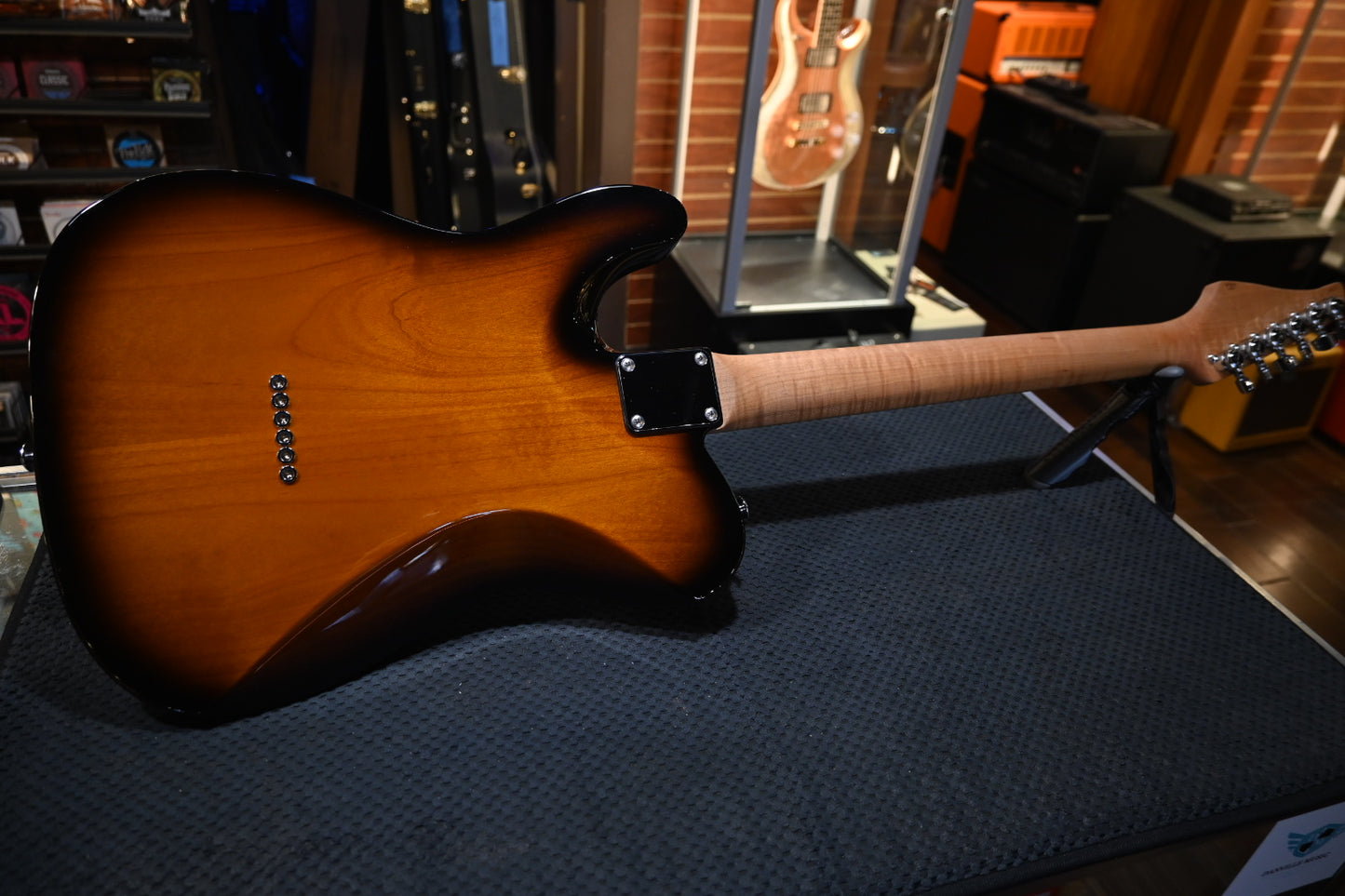 Suhr Custom Classic T Koa - 2-Tone Tobacco Burst Guitar #7157 - Danville Music