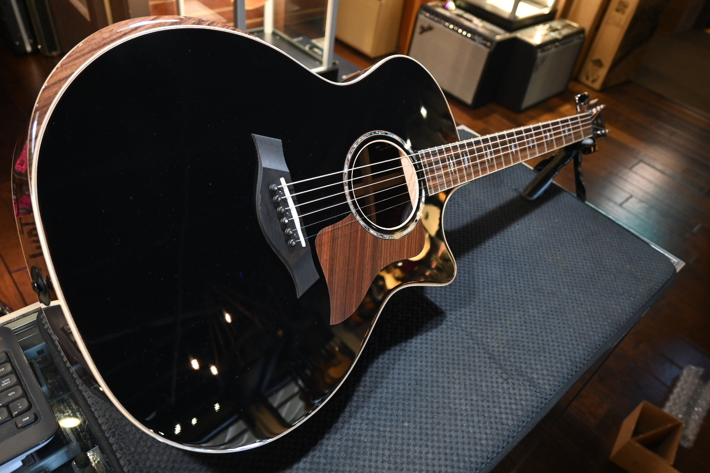 Taylor Builder’s Edition 814ce - Blacktop Guitar #3041 w/ Taylor buy one get a GS Mini for $199 Promo! - Danville Music