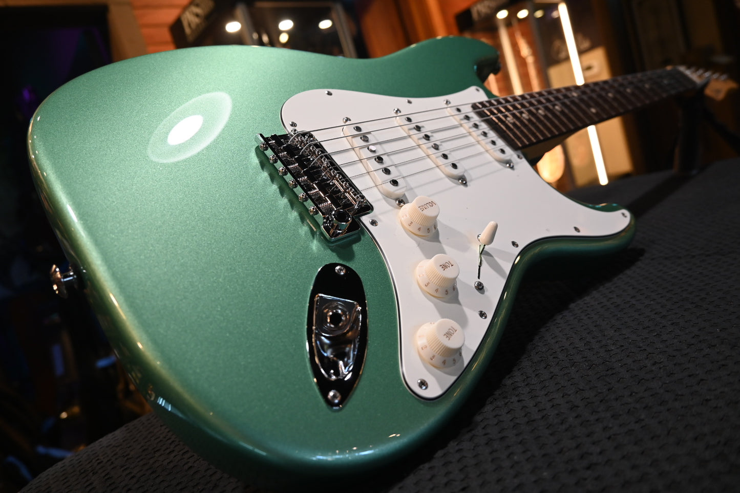 Suhr Classic S NAMM 2024 - Cactus Green Metallic Guitar #4718 - Danville Music